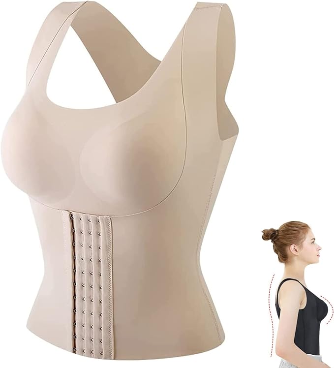 Faja Reductora 3 en 1 Mejora Postura, Levanta Busto y Reduce Medidas