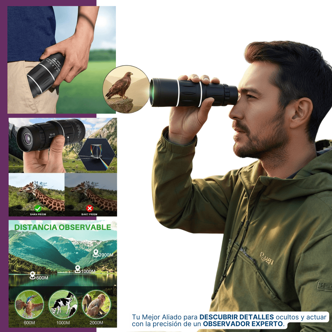 Telescopio Portátil de Largo Alcance