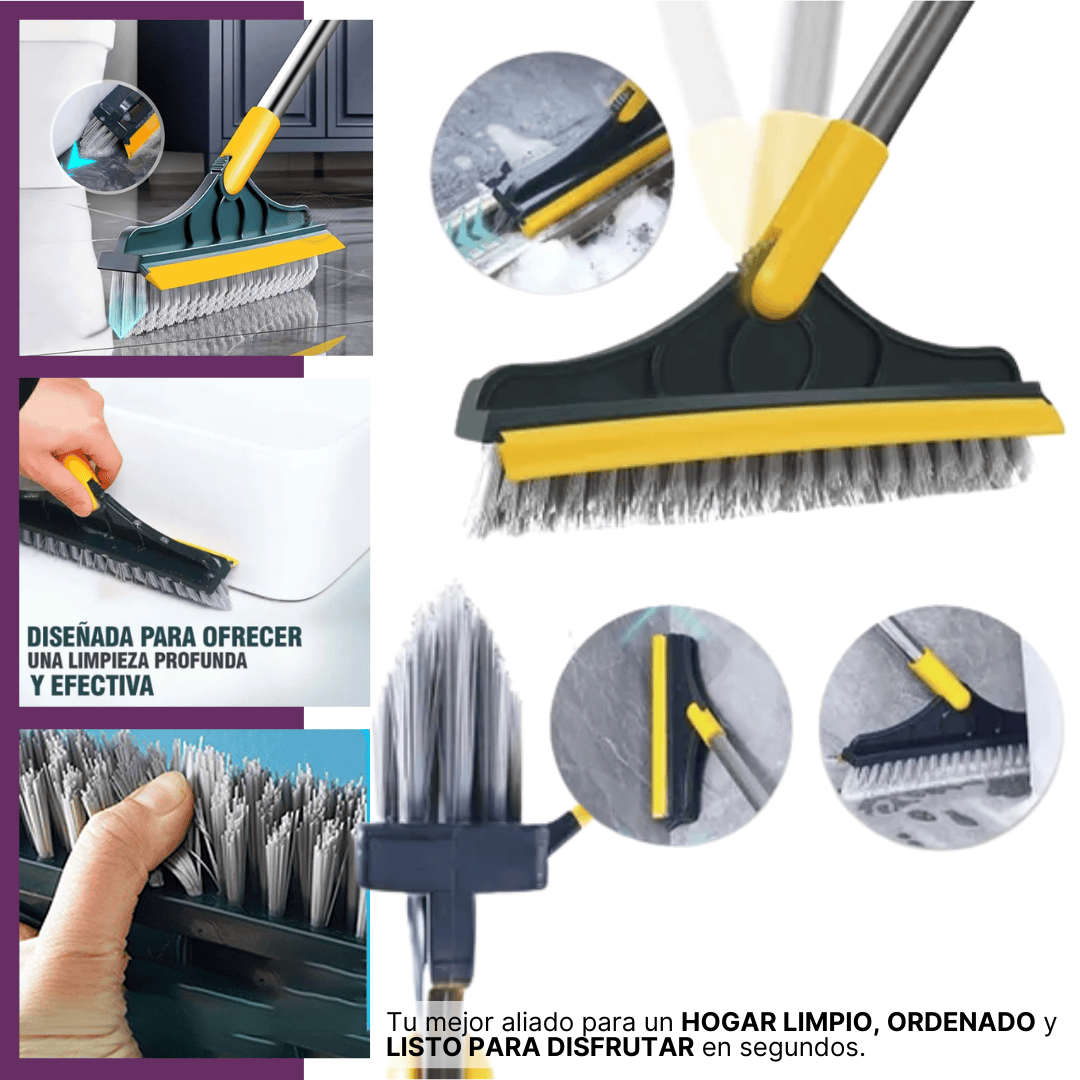Escoba de limpieza 3 en 1.