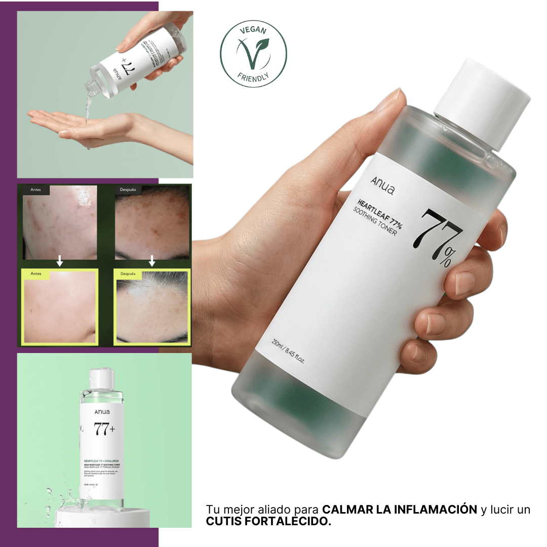 Anua | Tónico Calmante Heartleaf 77%