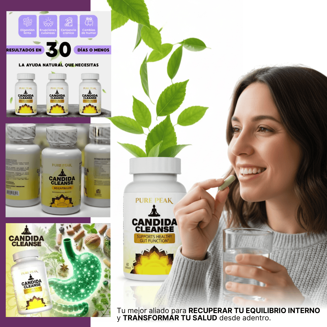 Suplemento Detox Intestinal Candida Cleanse™