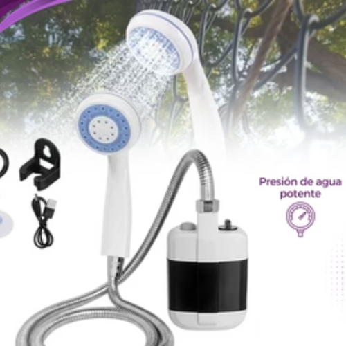 Ducha Portátil | ¡Llévate la frescura a donde vayas!