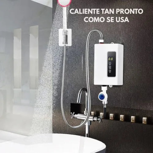 Calentador de agua instantáneo sin tanque