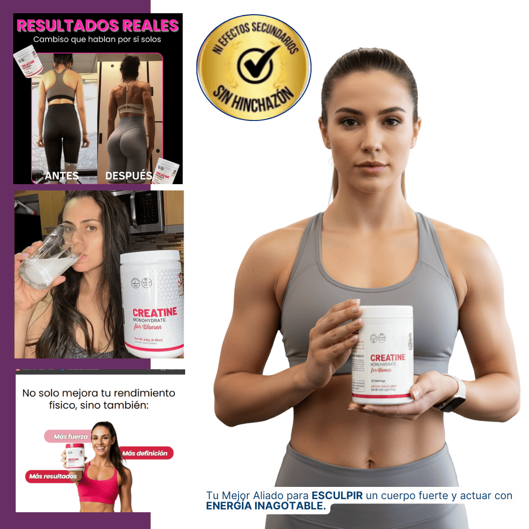 Creatina Monohidratada para Mujeres | Old School