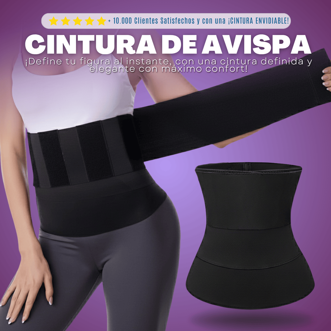 Banda Moldeadora de Cintura de Avispa | Define con Máxima Compresión 💃🔥.