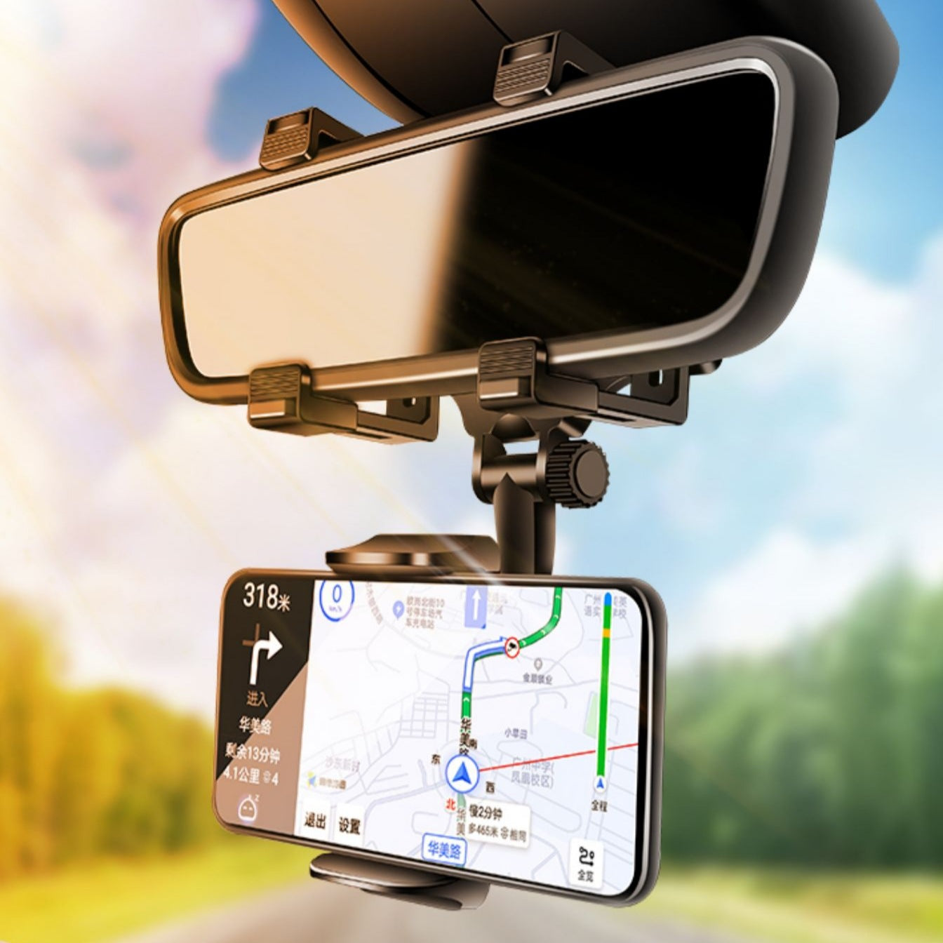 SOPORTE TELEFÓNICO PARA CARRO - GIRA 360° (Compra 1 y obtén 1 GRATIS!)