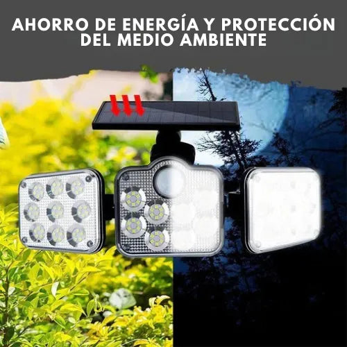 Reflector Solar de Tres Cabezales