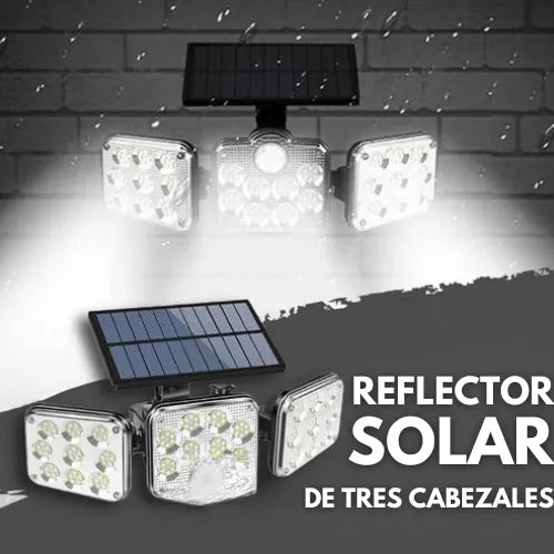 Reflector Solar de Tres Cabezales