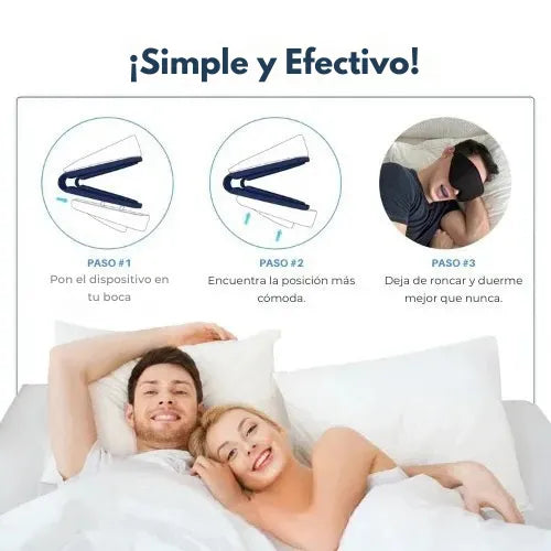 Dispositivo Anti-Ronquidos para un Descanso Perfecto