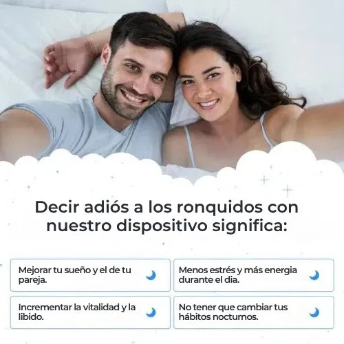Dispositivo Anti-Ronquidos para un Descanso Perfecto