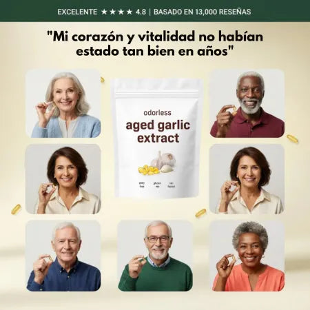 Extracto de ajo añejo inodoro