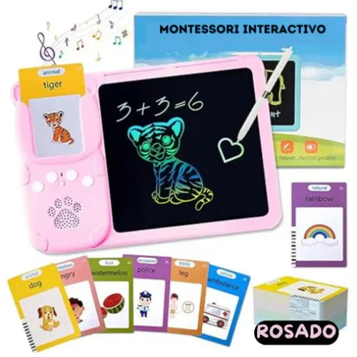 Pizarra Montessori interactiva | +250 Palabras