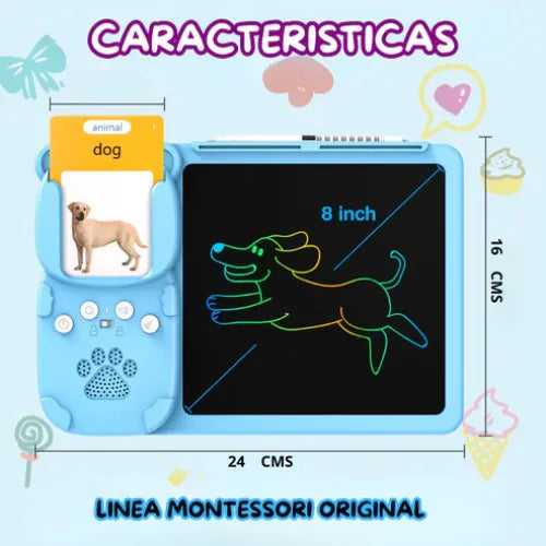 Pizarra Montessori interactiva | +250 Palabras