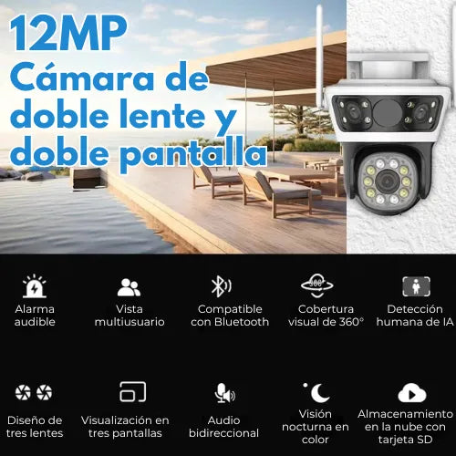 Cámara Triple Lente Pro