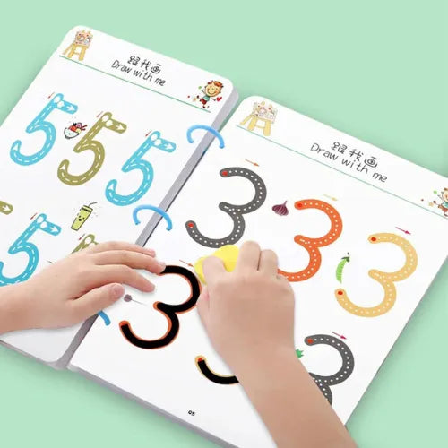Libro Mágico Reutilizable Educativo para Niños