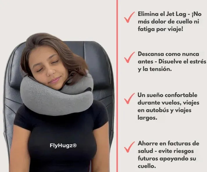 Almohada de viaje FlyHugz®