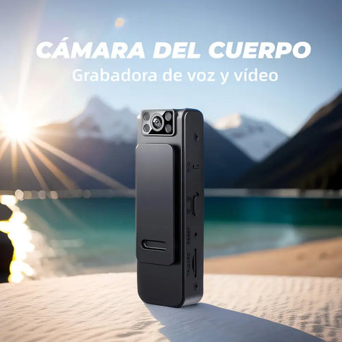 Mini Cámara Portátil | ¡Vigila sin ser visto y mantén el control total!