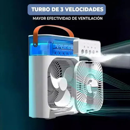 Ventilador Humidificador y Aire Acondicionado Portátil | ❄️¡Despídete del calor!❄️
