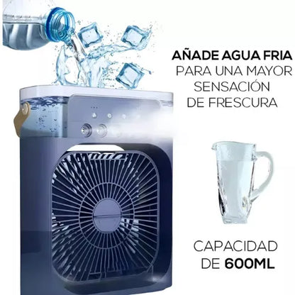 Ventilador Humidificador y Aire Acondicionado Portátil | ❄️¡Despídete del calor!❄️