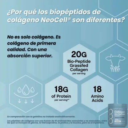 Biopéptidos de Colágeno Neocell | ¡Un suplemento, múltiples beneficios!
