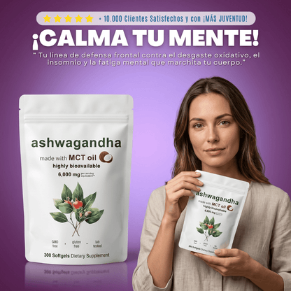 Ashwagandha | ¡Tu cápsula para bloquear el estrés!