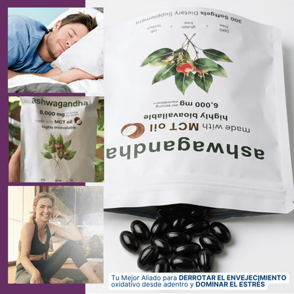 Ashwagandha | ¡Tu cápsula para bloquear el estrés!
