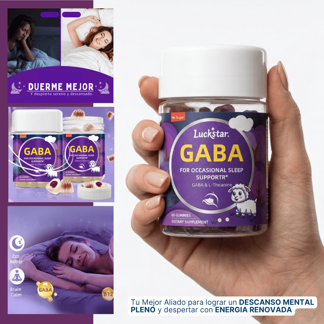 GABA Sleep | gomitas calmantes para adultos