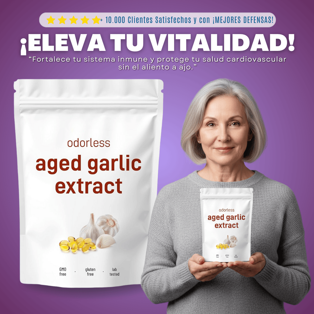 Extracto de ajo añejo inodoro