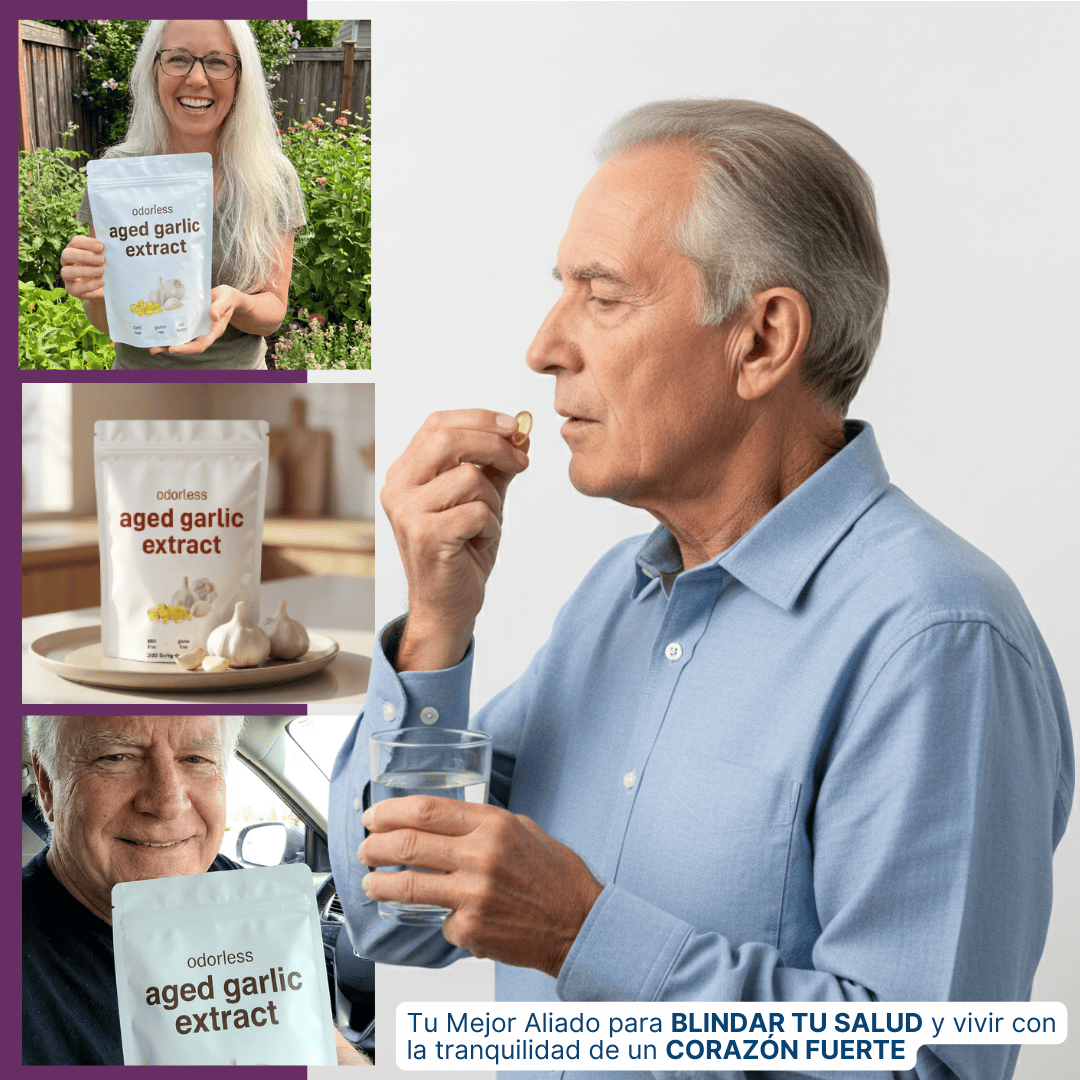 Extracto de ajo añejo inodoro