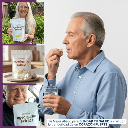 Extracto de ajo añejo inodoro