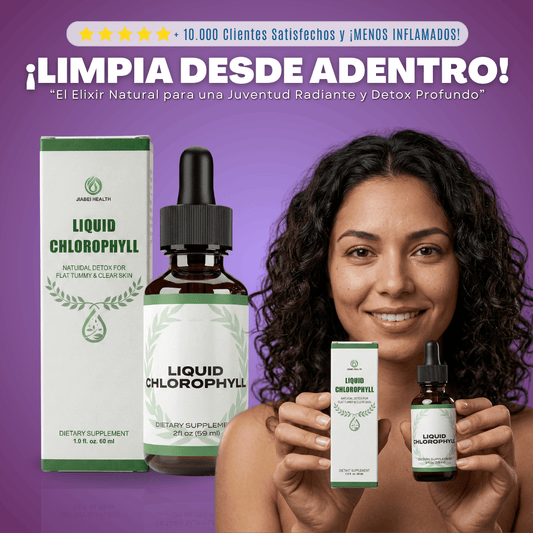Clorofila Líquida | Olvidate de la hinchazón en días