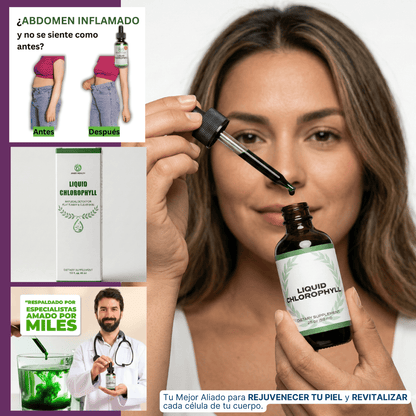 Clorofila Líquida | Olvidate de la hinchazón en días