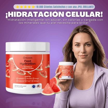Bebida electrolítica en polvo Rosabella / FAST HYDRATION