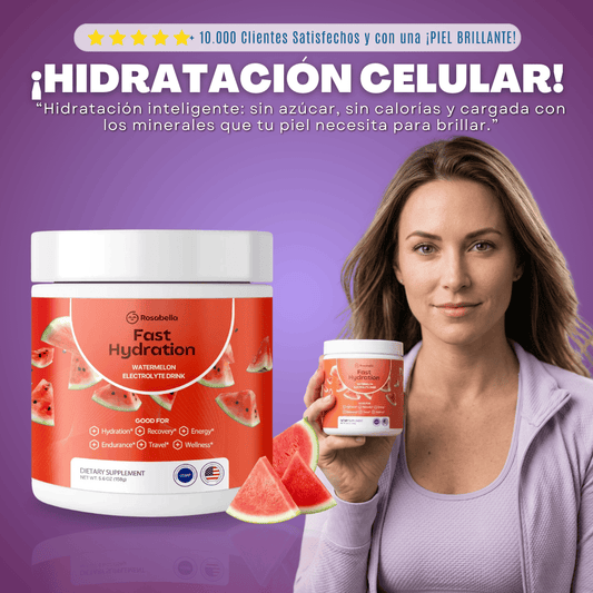 Bebida electrolítica en polvo Rosabella / FAST HYDRATION