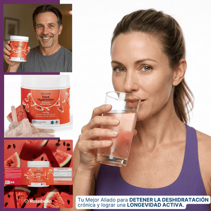 Bebida electrolítica en polvo Rosabella / FAST HYDRATION