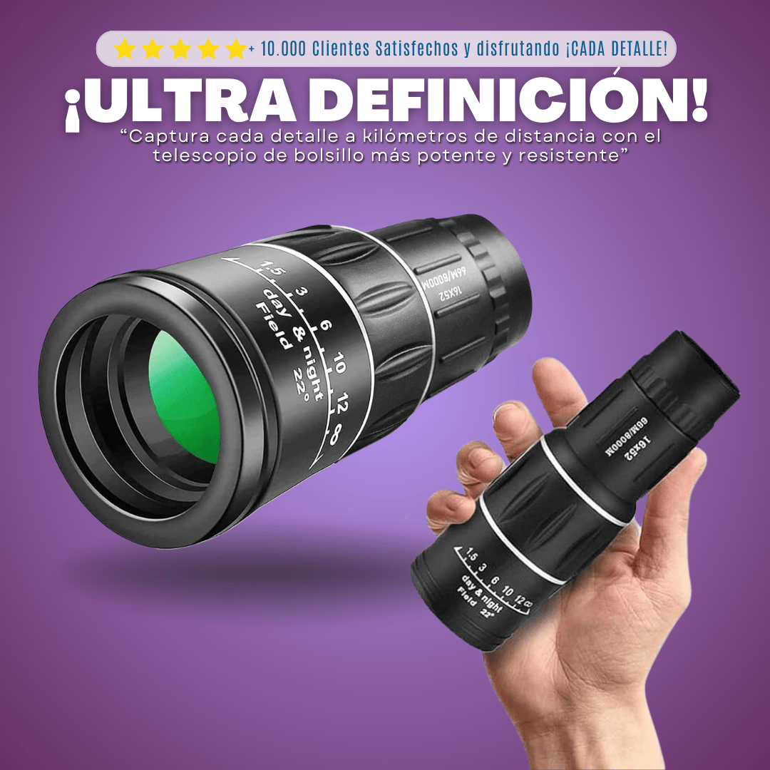 Telescopio Portátil de Largo Alcance