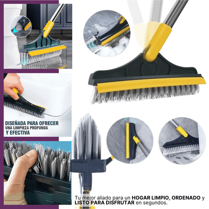 Escoba de limpieza 3 en 1.