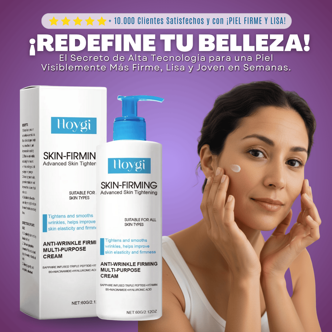Crema Reafirmante Hoygi™ | Piel más Firme y Rejuvenecida