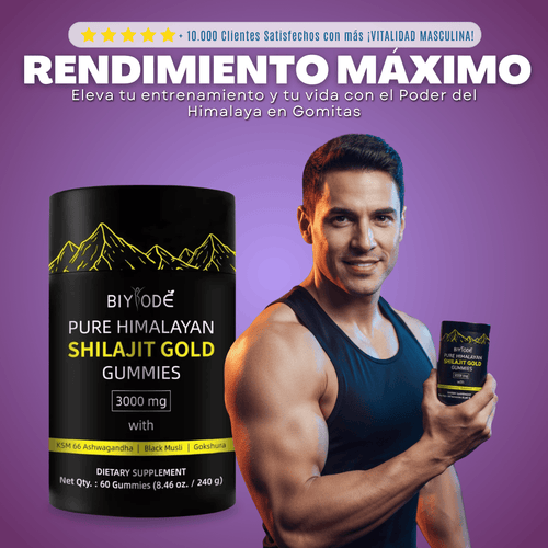 Gomitas de Shilajit 100% Puro