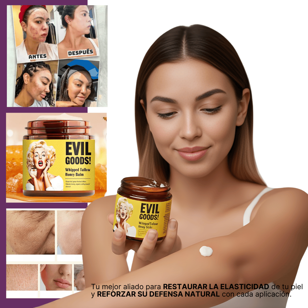 Evil Goods! Hidratante de sebo de res con miel de Manuka