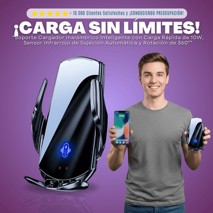 Soporte Cargador Universal | Carga sin Límites, Conduce sin Preocupaciones