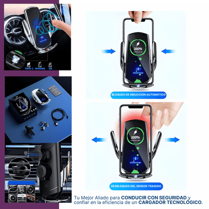 Soporte Cargador Universal | Carga sin Límites, Conduce sin Preocupaciones