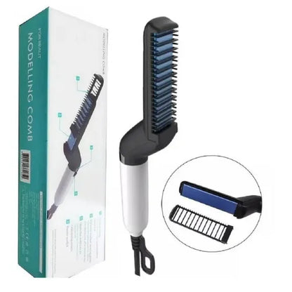 Super Plancha De Barba Y Cabello Para Caballero
