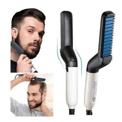 Super Plancha De Barba Y Cabello Para Caballero