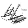 ¡Oferta Exclusiva! Soporte- Base ajustable para ordenador portátil, almohadilla de refrigeración.