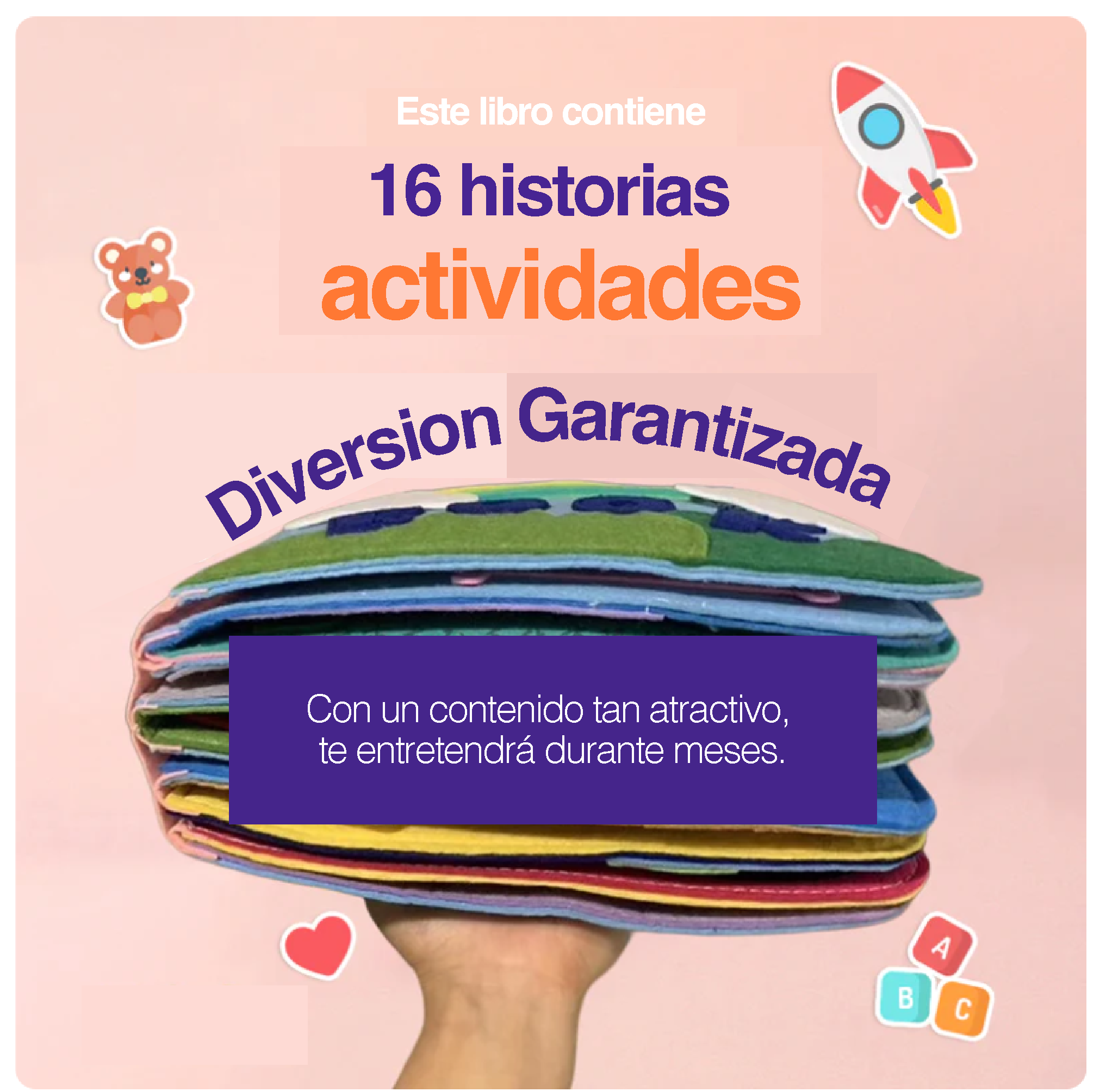 Libro de cuentos Montessori Eduka™ (Oferta Exclusiva)