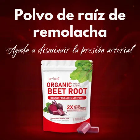 Polvo de Raíz de Remolacha | Circulación activa y rendimiento diario