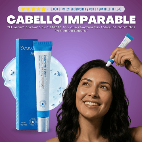 Seapuri | Serum para crecimiento capilar🔥¡Compra 1 y lleva 2!🔥