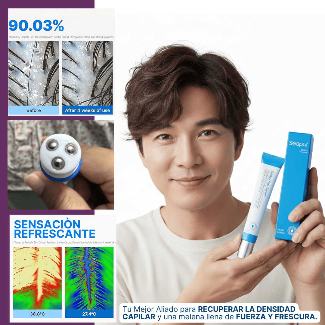 Seapuri | Serum para crecimiento capilar🔥¡Compra 1 y lleva 2!🔥