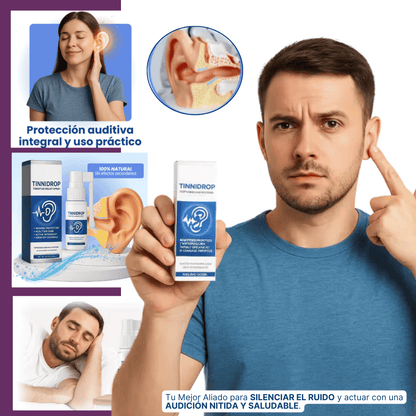 Spray Tinnidrop | ¡Alivio efectivo del tinnitus!